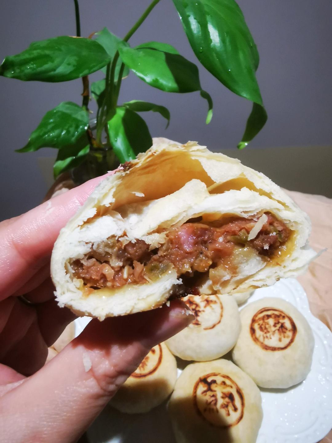 苏式鲜肉月饼|皮薄肉大多汁酥掉渣|超详细附视频