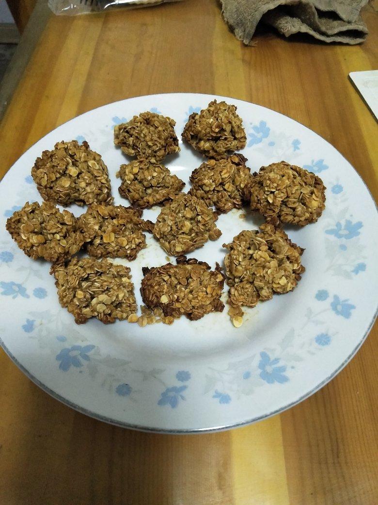 纯燕麦减肥零食饼干