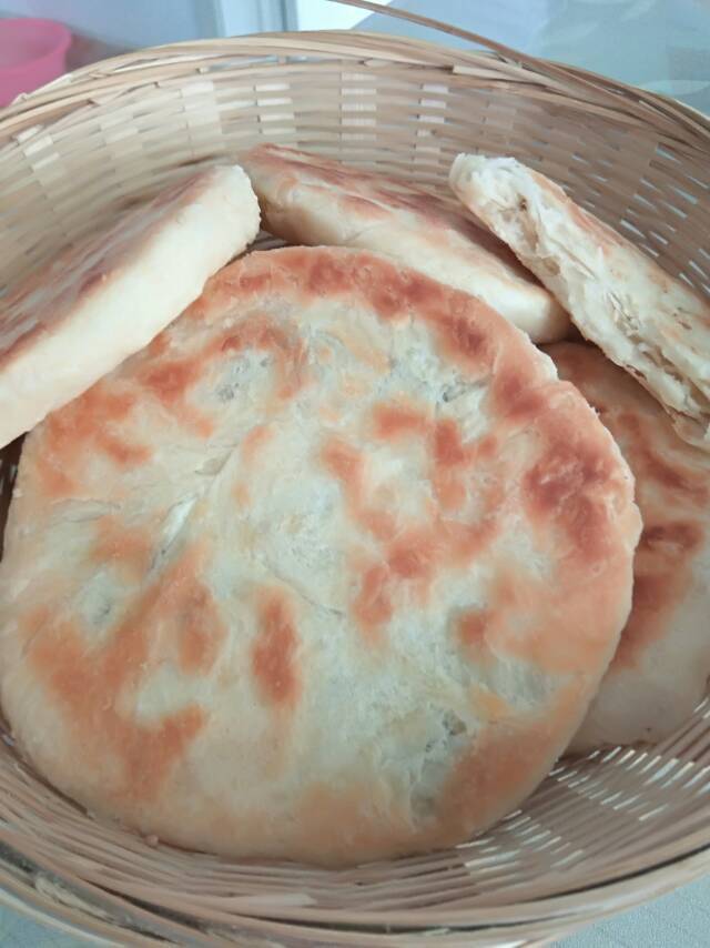发面油酥小糖饼