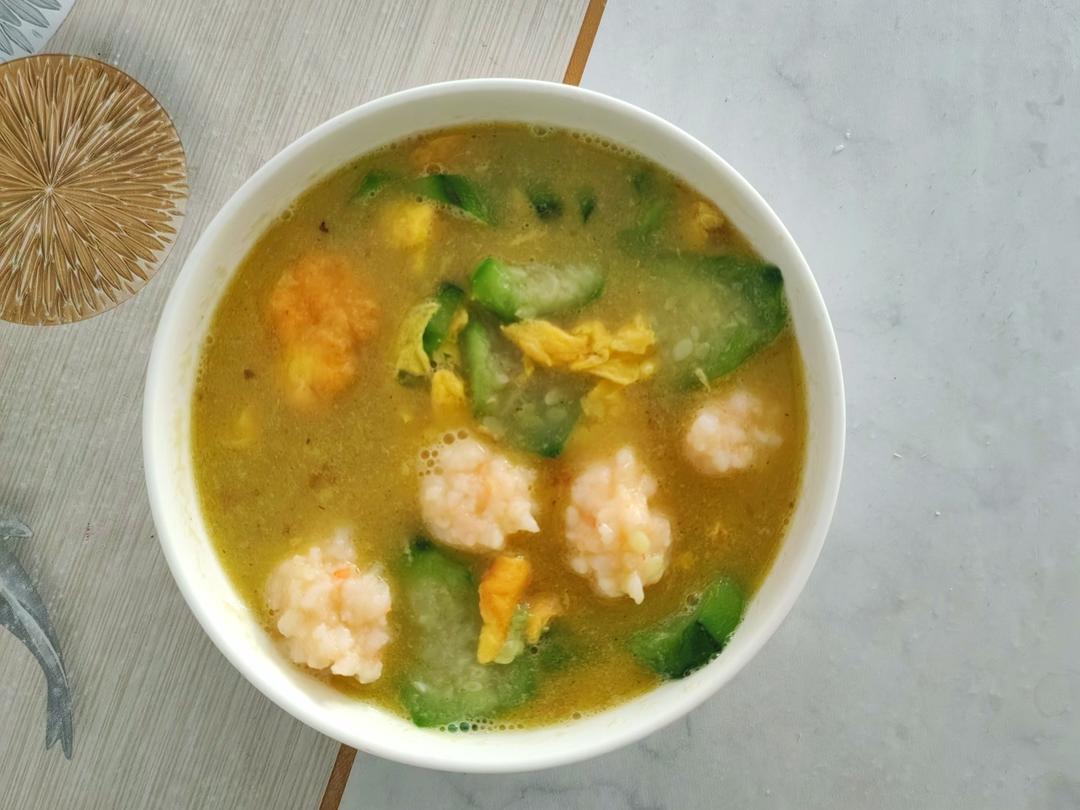 丝瓜虾滑汤（家常版）