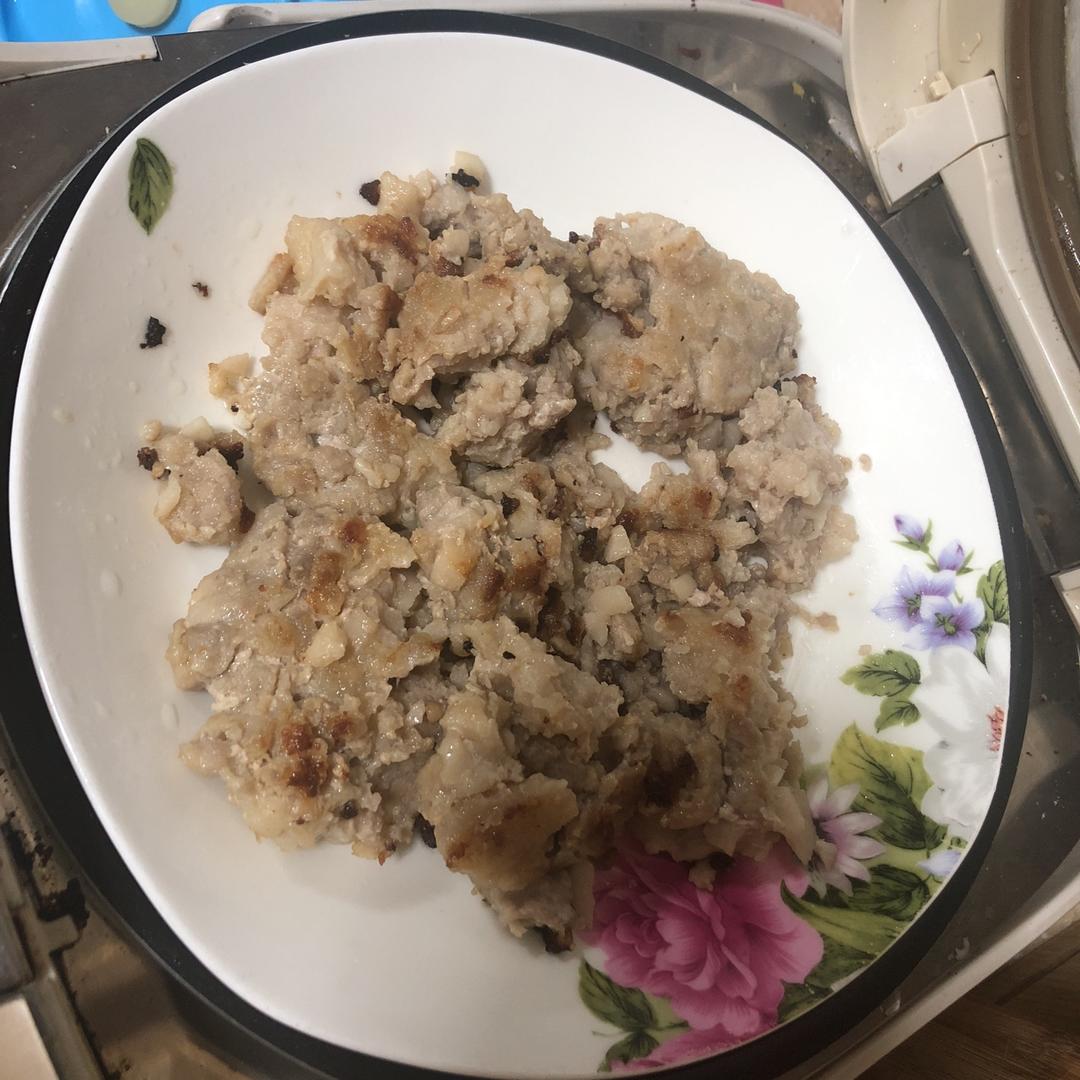 香煎莲藕肉饼