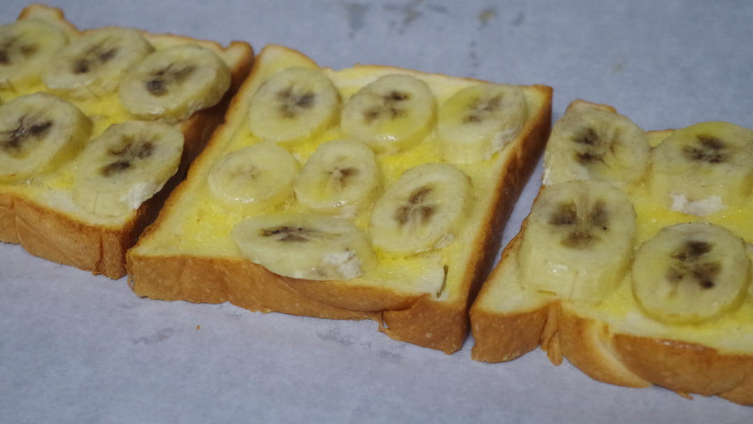 好吃到哭的香蕉烤吐司❗️酥脆香甜❗️零失败❗️