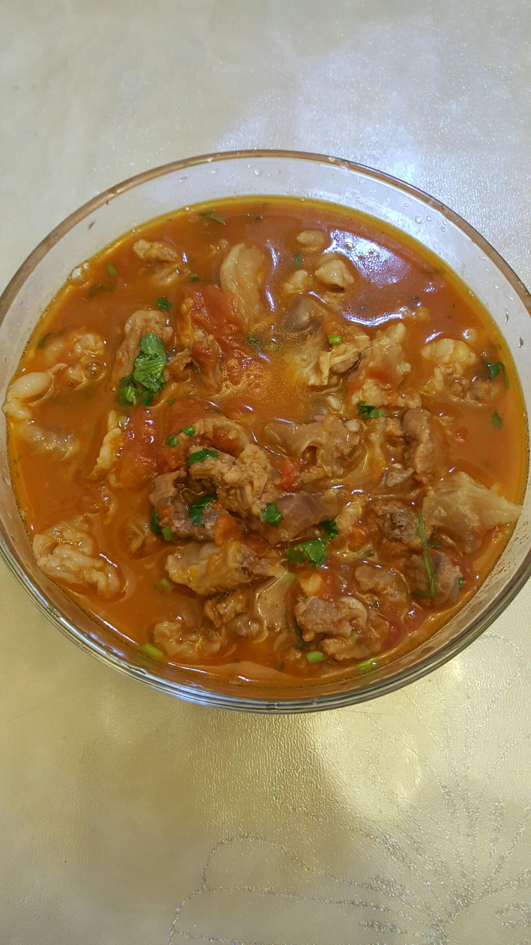 牛肉西红柿汤