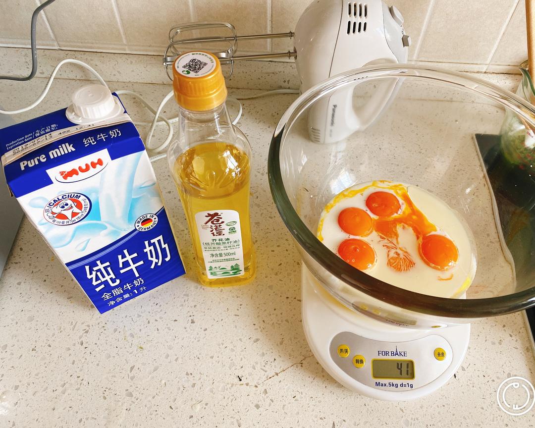 纯奶手撕吐司的做法 步骤1