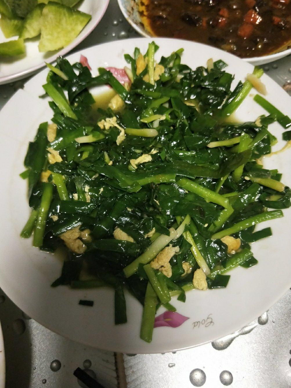 韭菜炒鸡蛋