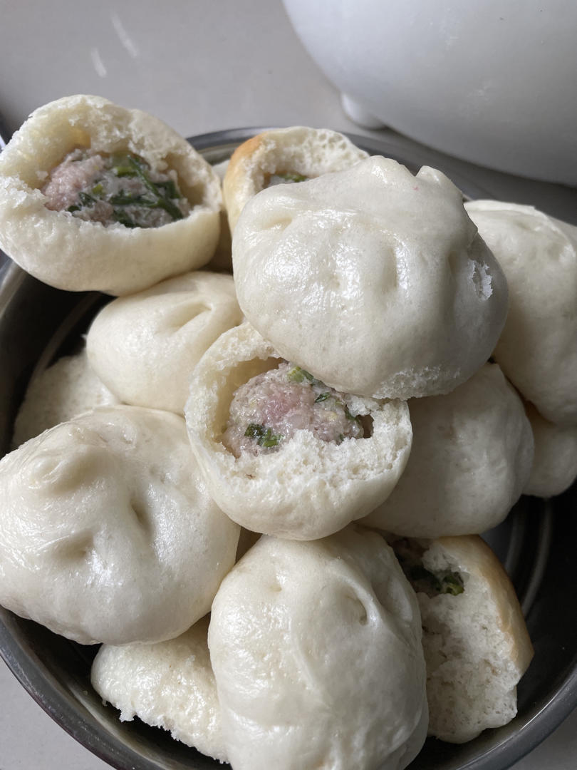 下雨_西西做的松软好吃的包子皮