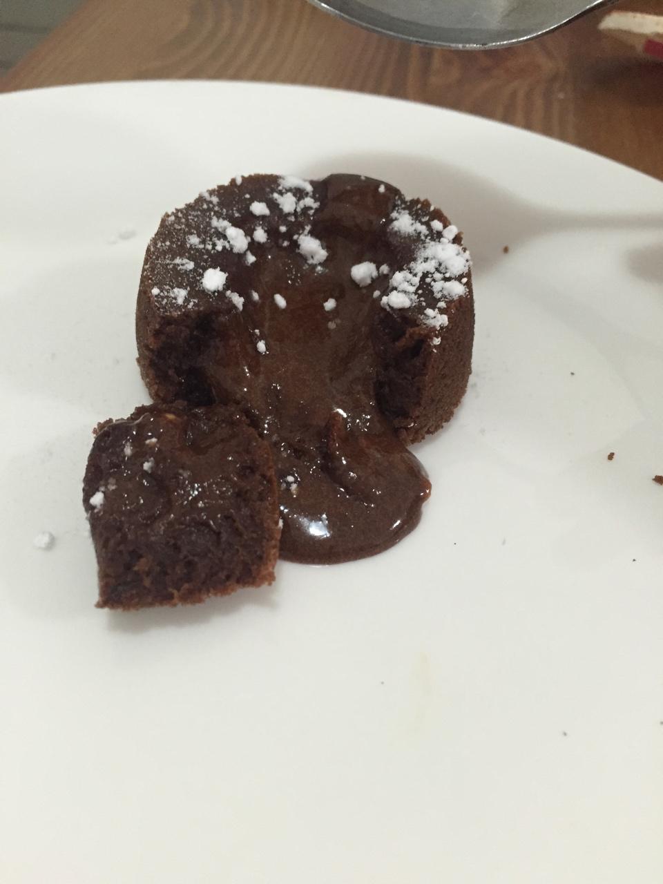 巧克力熔岩蛋糕(全图文超简单)