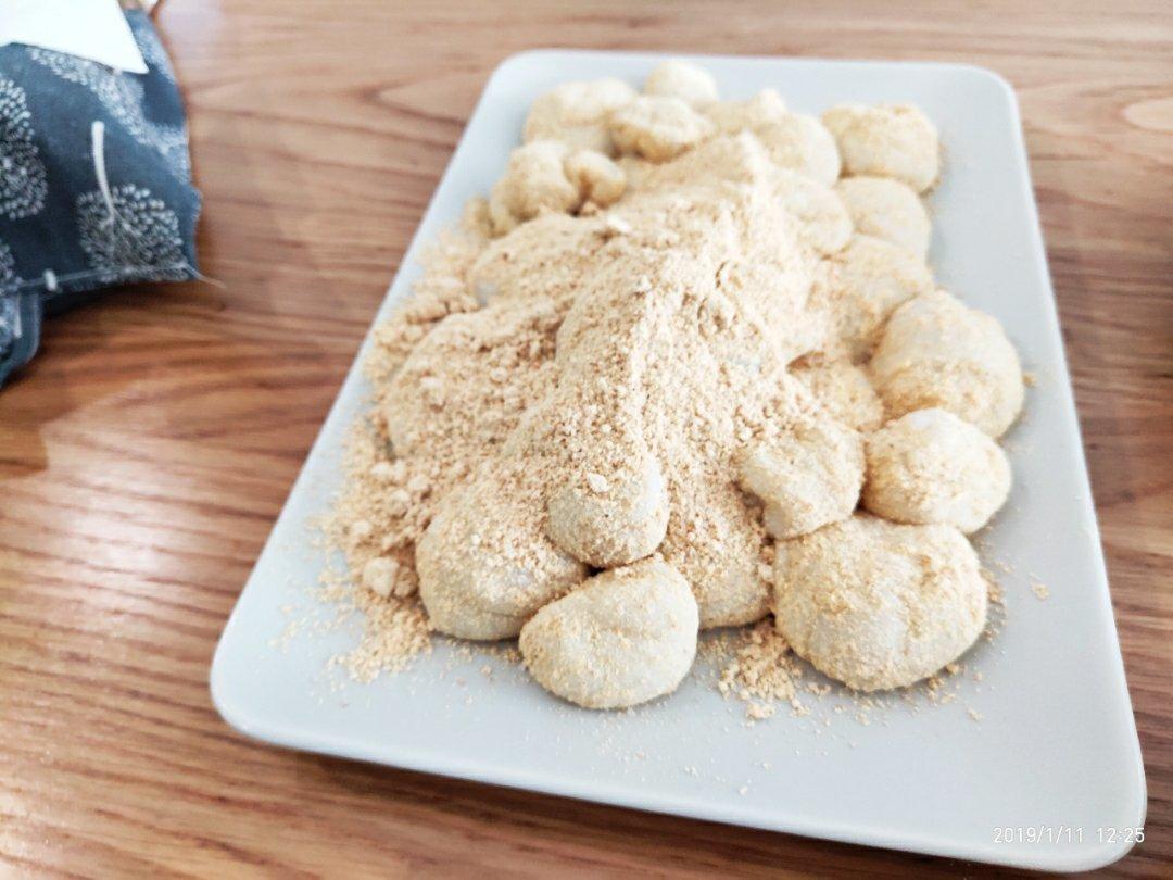 赞                  韩式打糕              糯米粉,水,盐,细砂糖,细