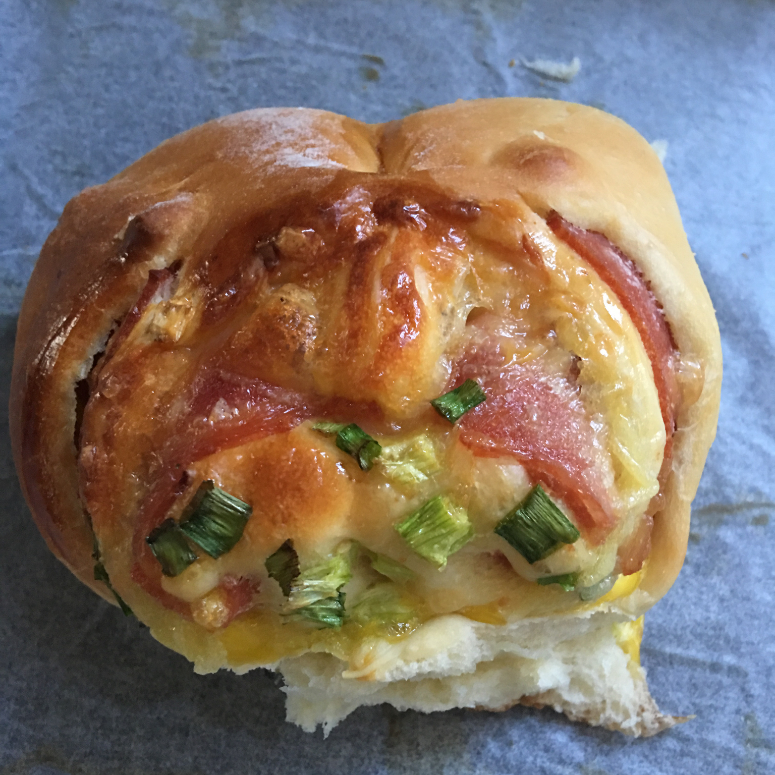 培根乳酪小面包