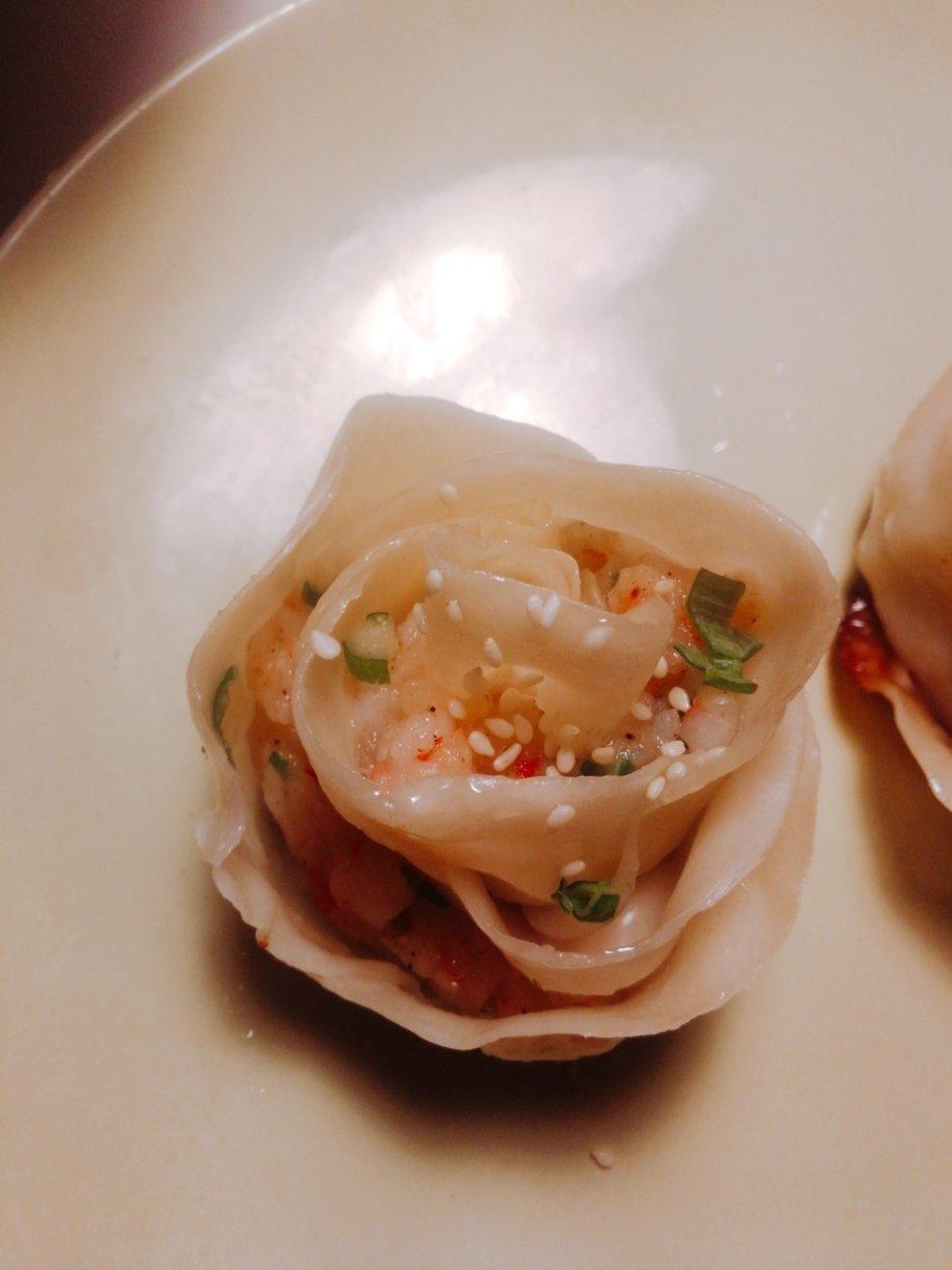 玫瑰花饺子