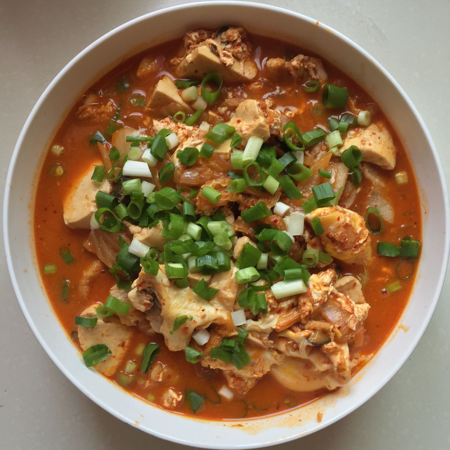 韩式豆腐锅 Korean Tofu Hotpot