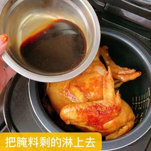山茶油电饭煲焗鸡的做法 步骤8