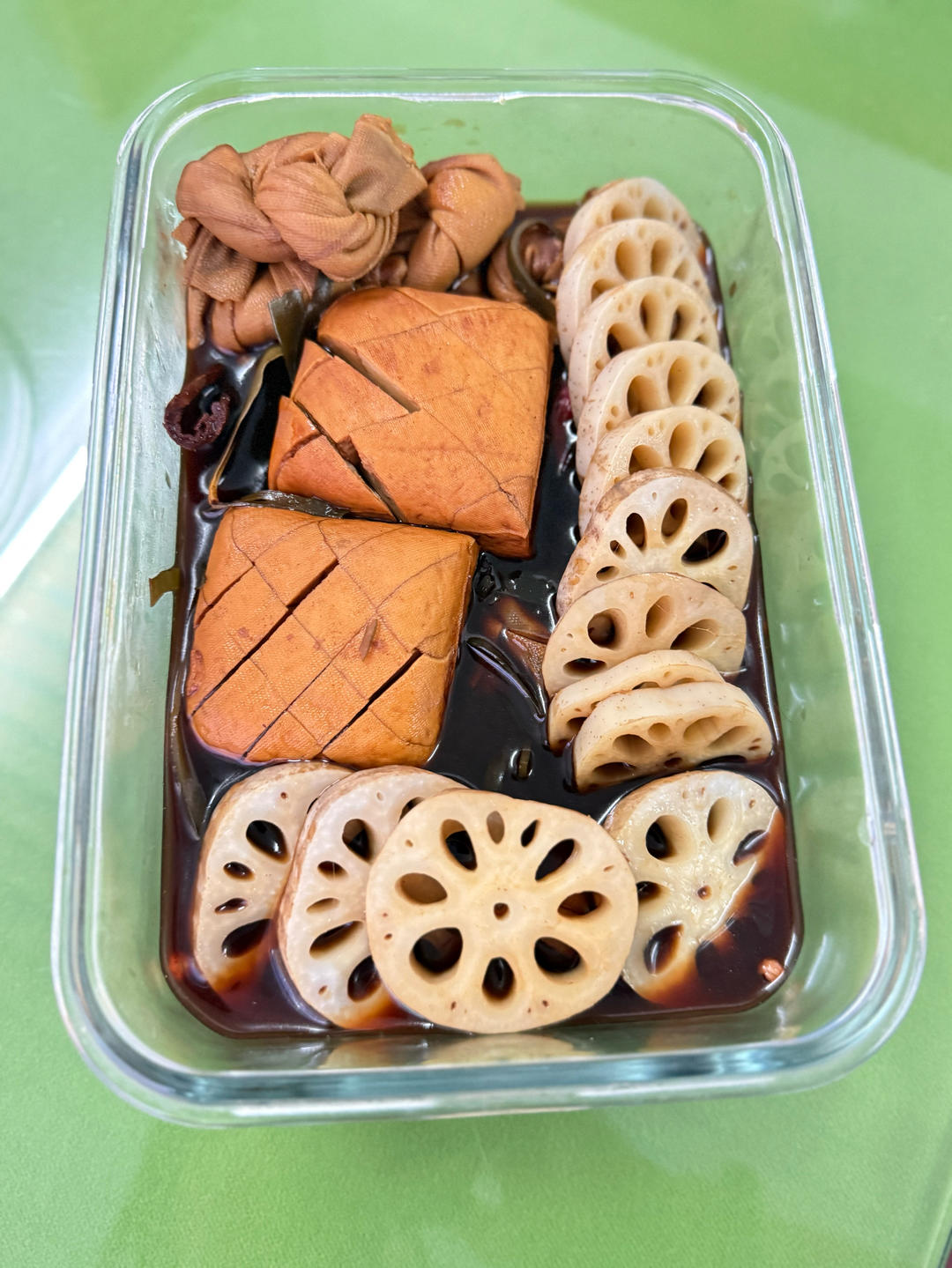 盐卤五香豆干藕片