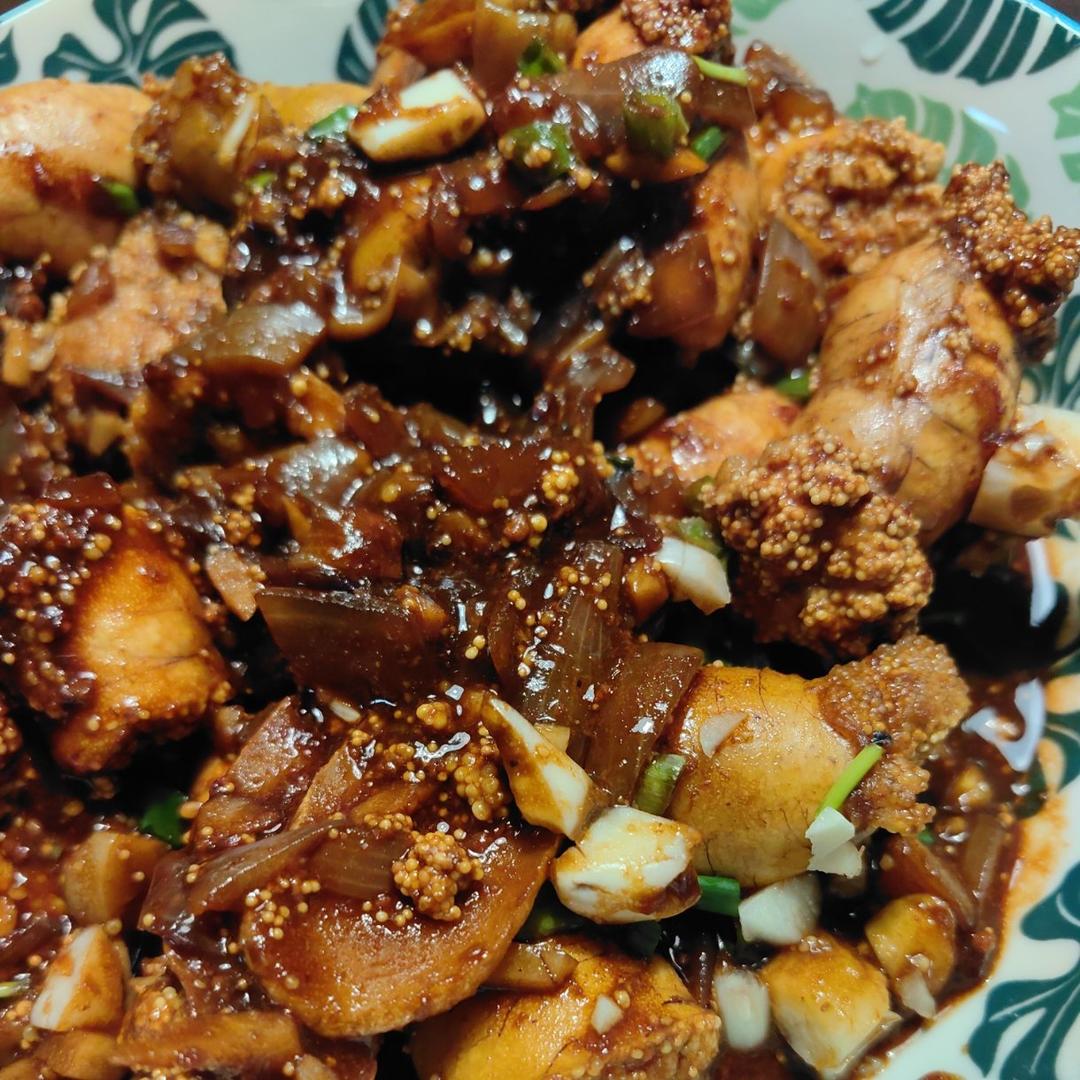 🔥🐟无敌下饭的家常烧鱼籽（干锅鱼杂）🍚🥤