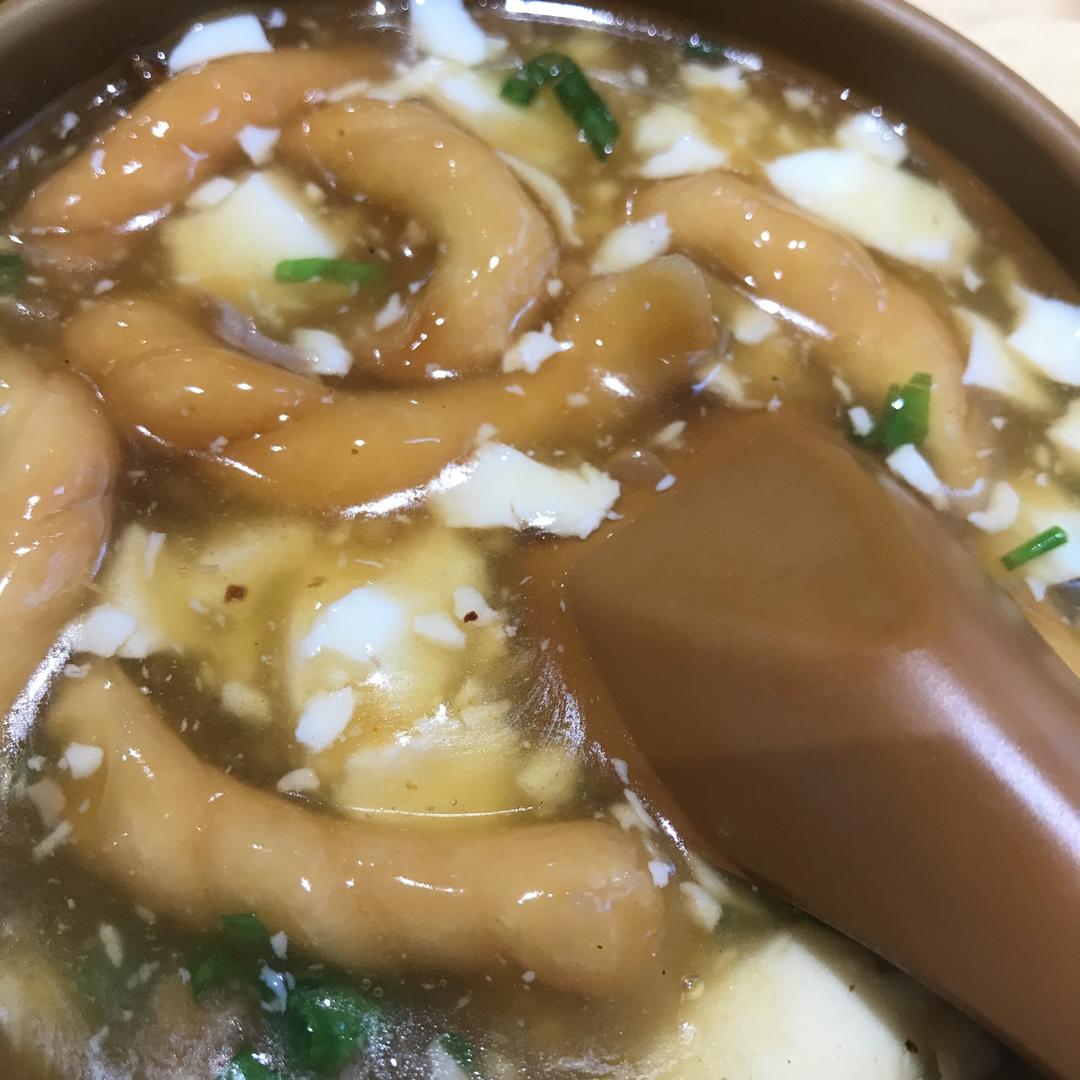 番茄豆花汤