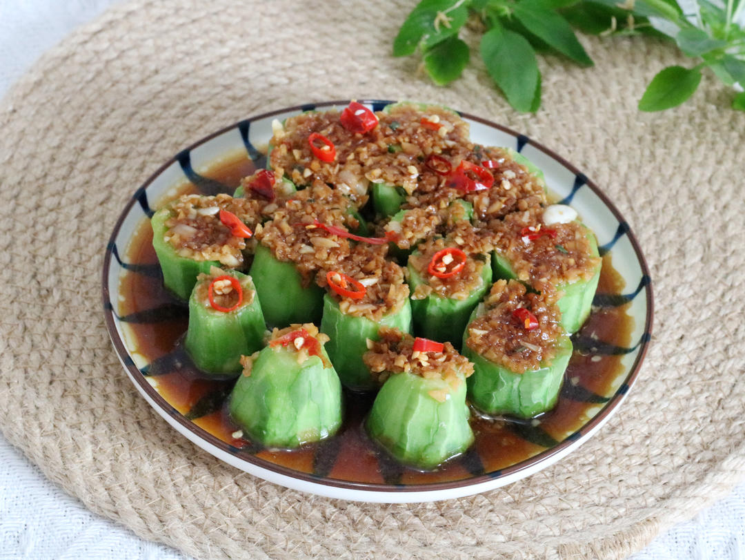 蒜蓉蒸丝瓜的做法
