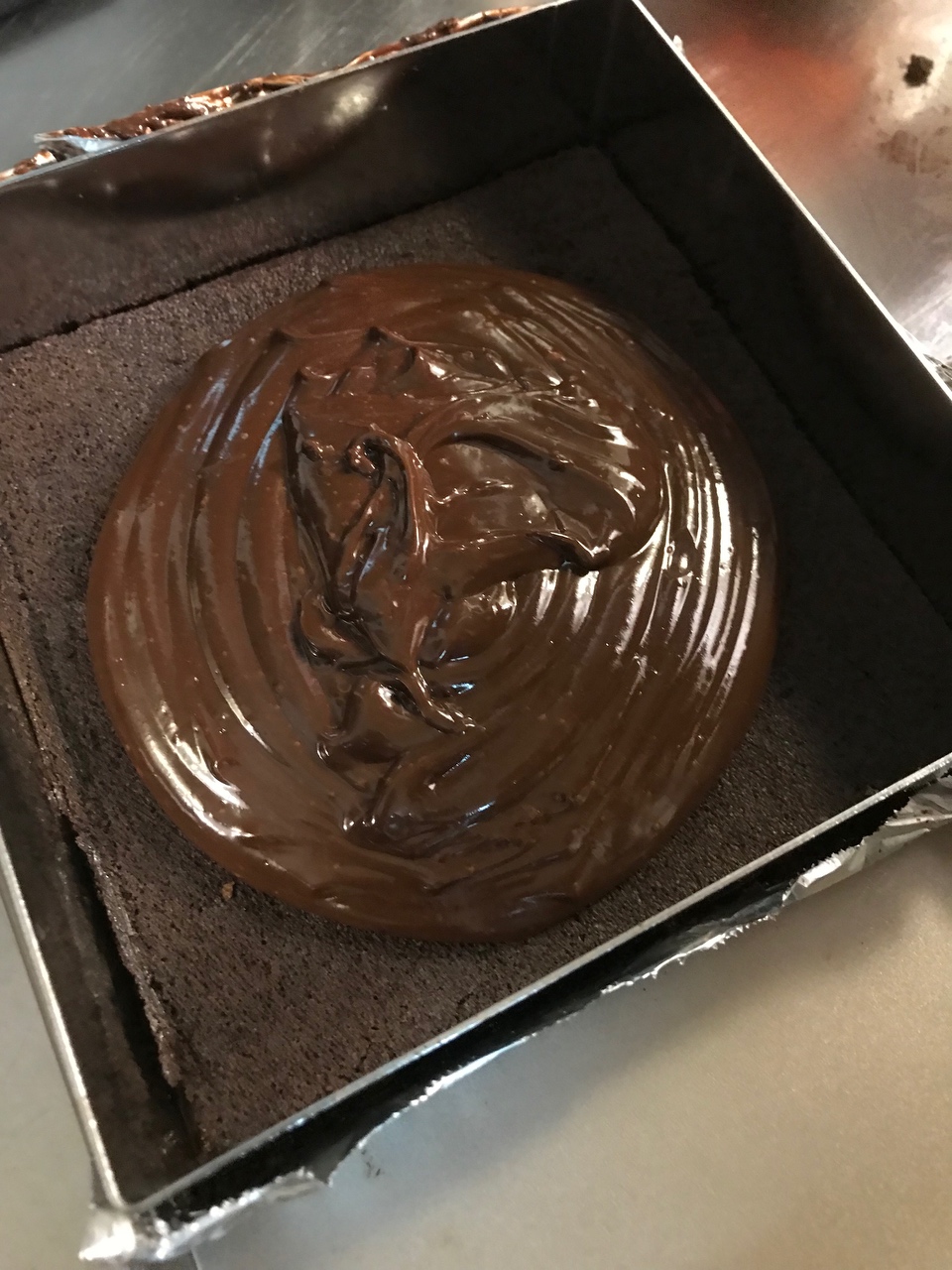 巧克力榛子慕斯蛋糕的做法 步骤27