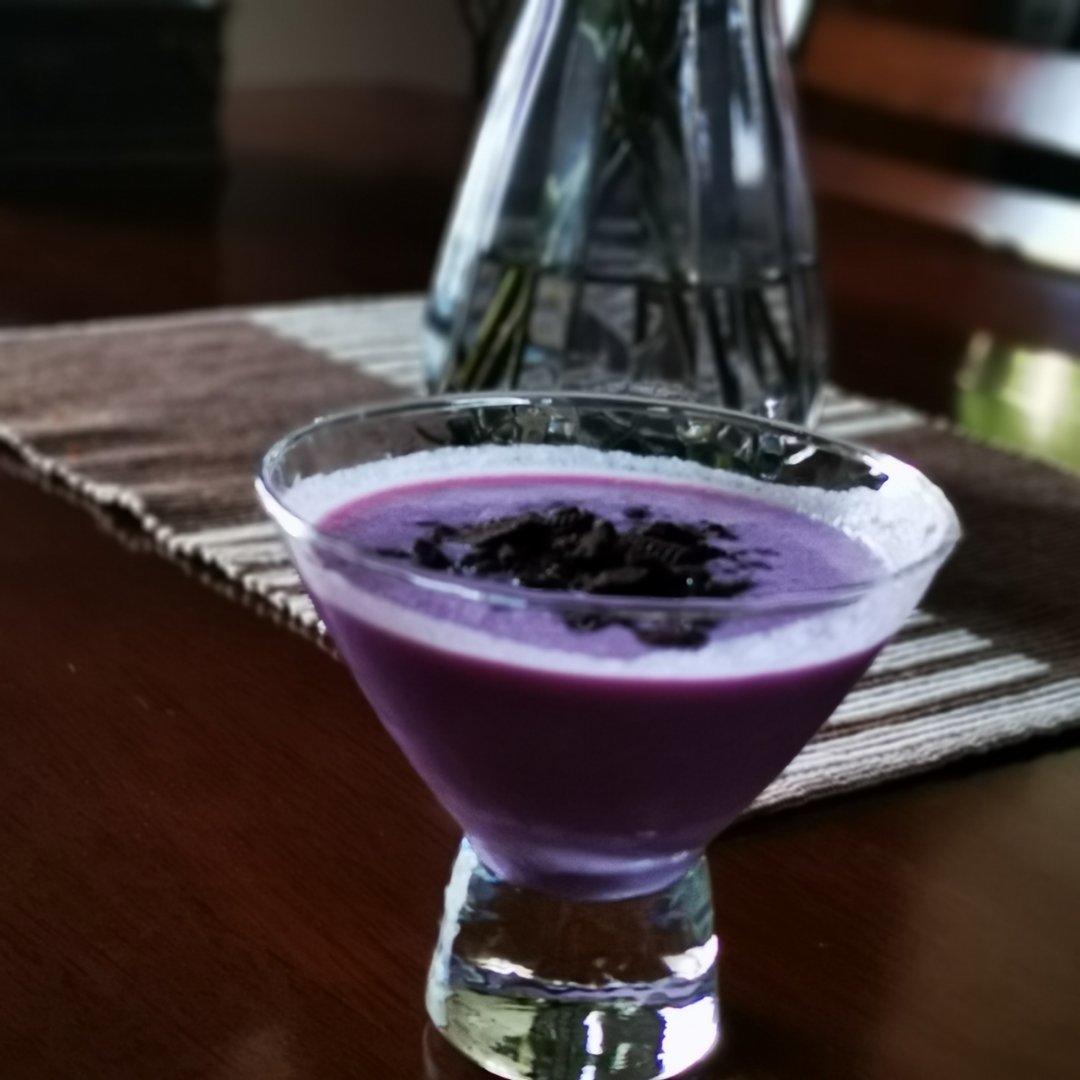 奥利奥紫薯奶昔