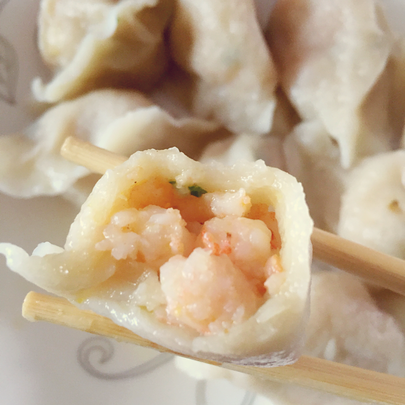 韭菜虾仁鲜肉水饺