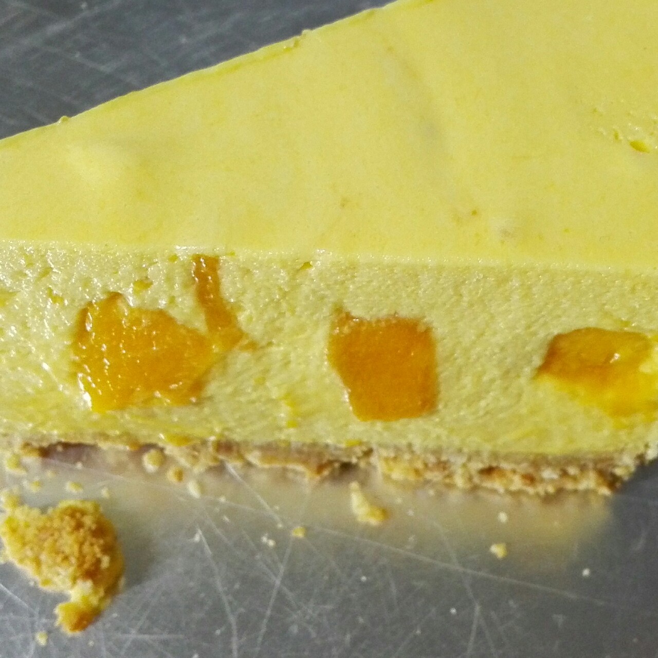 芒果冻芝士蛋糕