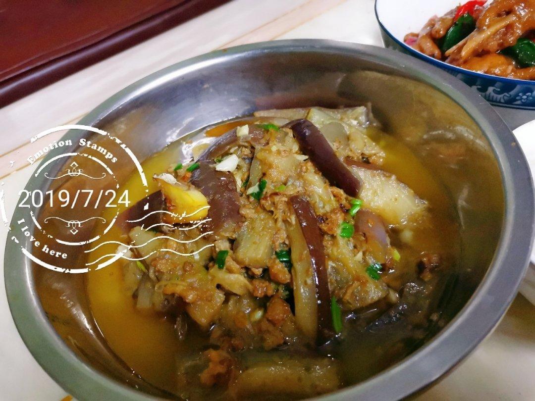 咸鱼茄子煲