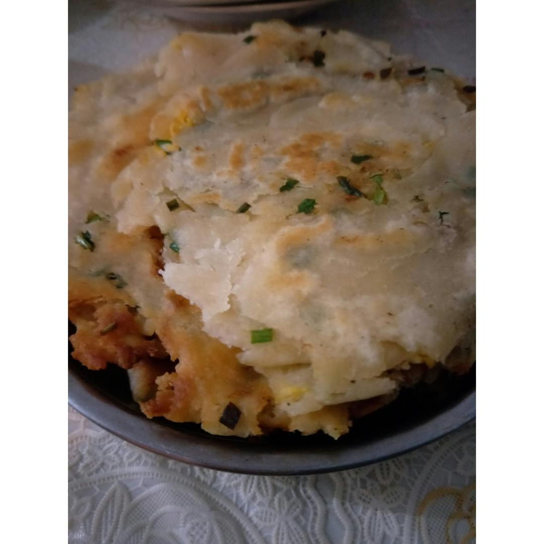 家常葱油饼