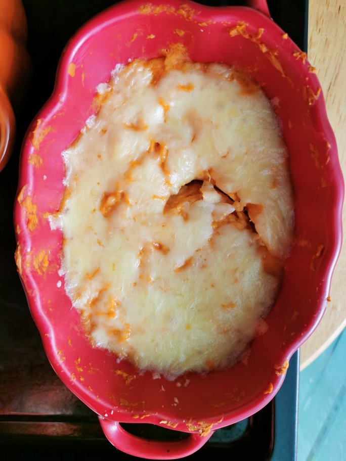超拉丝芝士焗红薯❗奶香浓郁