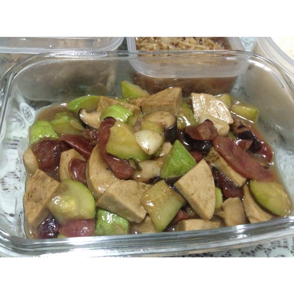 肉丝炒素鸡