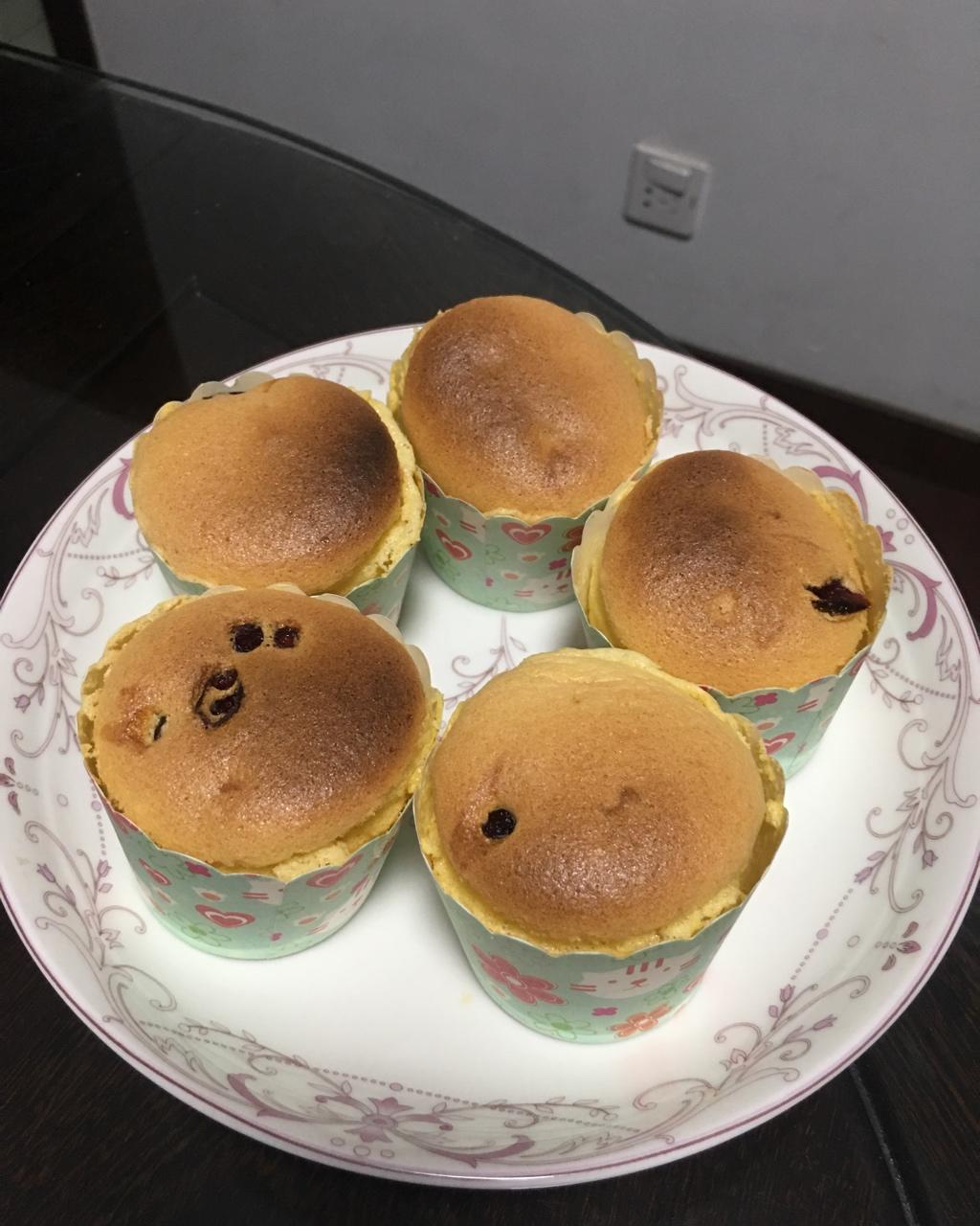 棉花纸杯蛋糕
