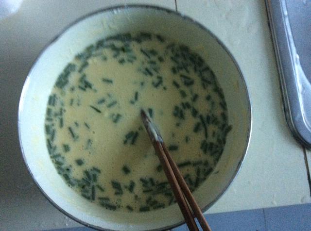 葱花鸡蛋饼