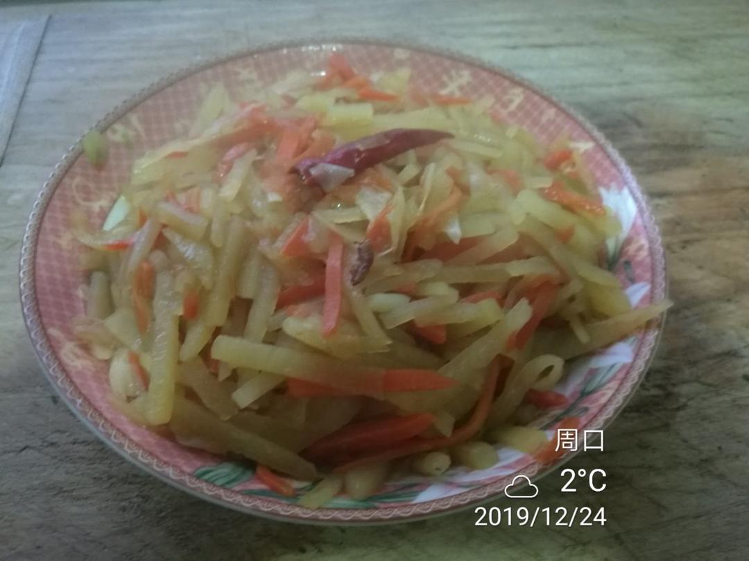 炝拌土豆丝