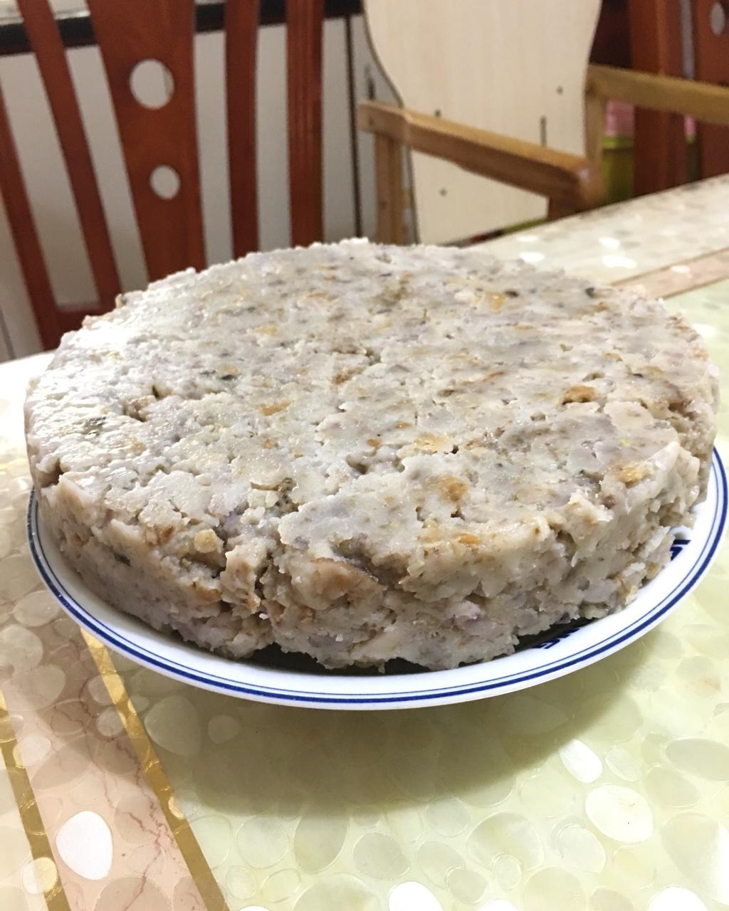 广东常见小吃点心-芋头糕