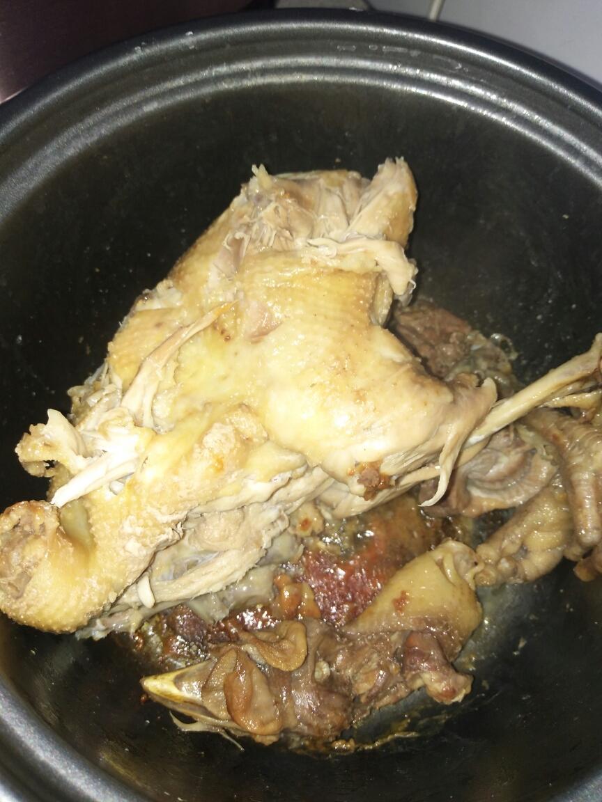盐焗鸡（普通电饭锅）