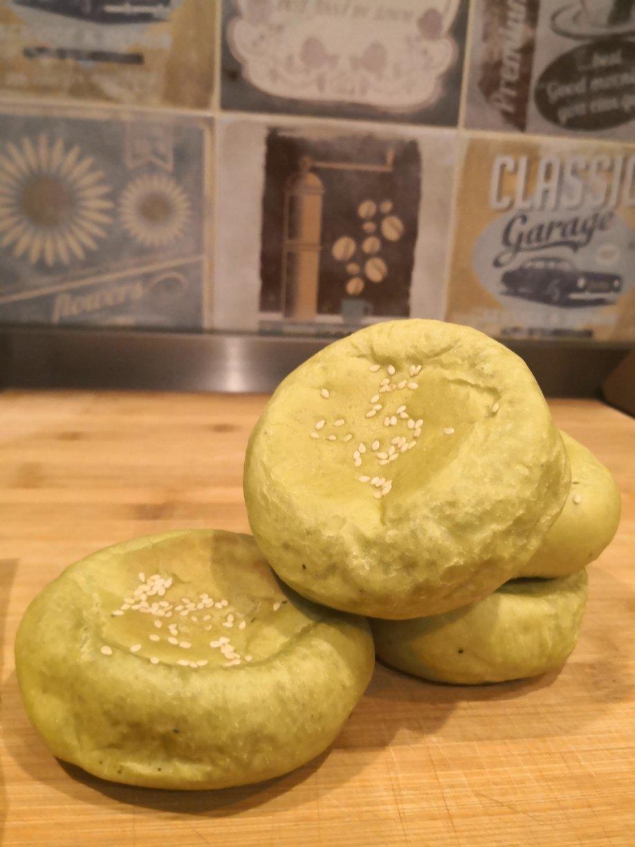 抹茶栗子红豆软面包