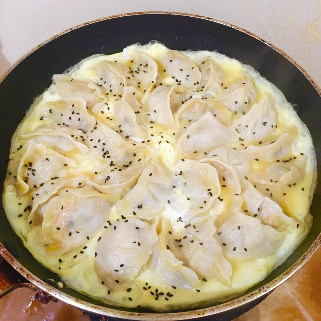懒人快手抱蛋煎饺