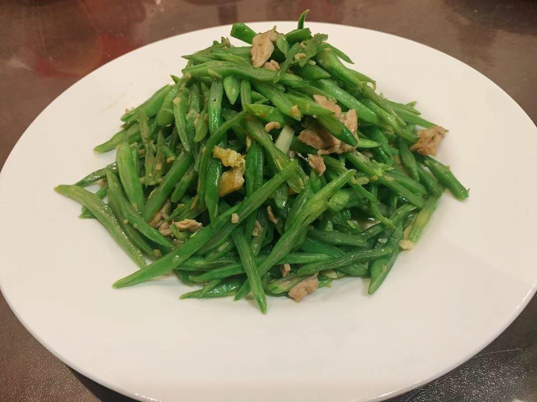 豆角丝炒肉