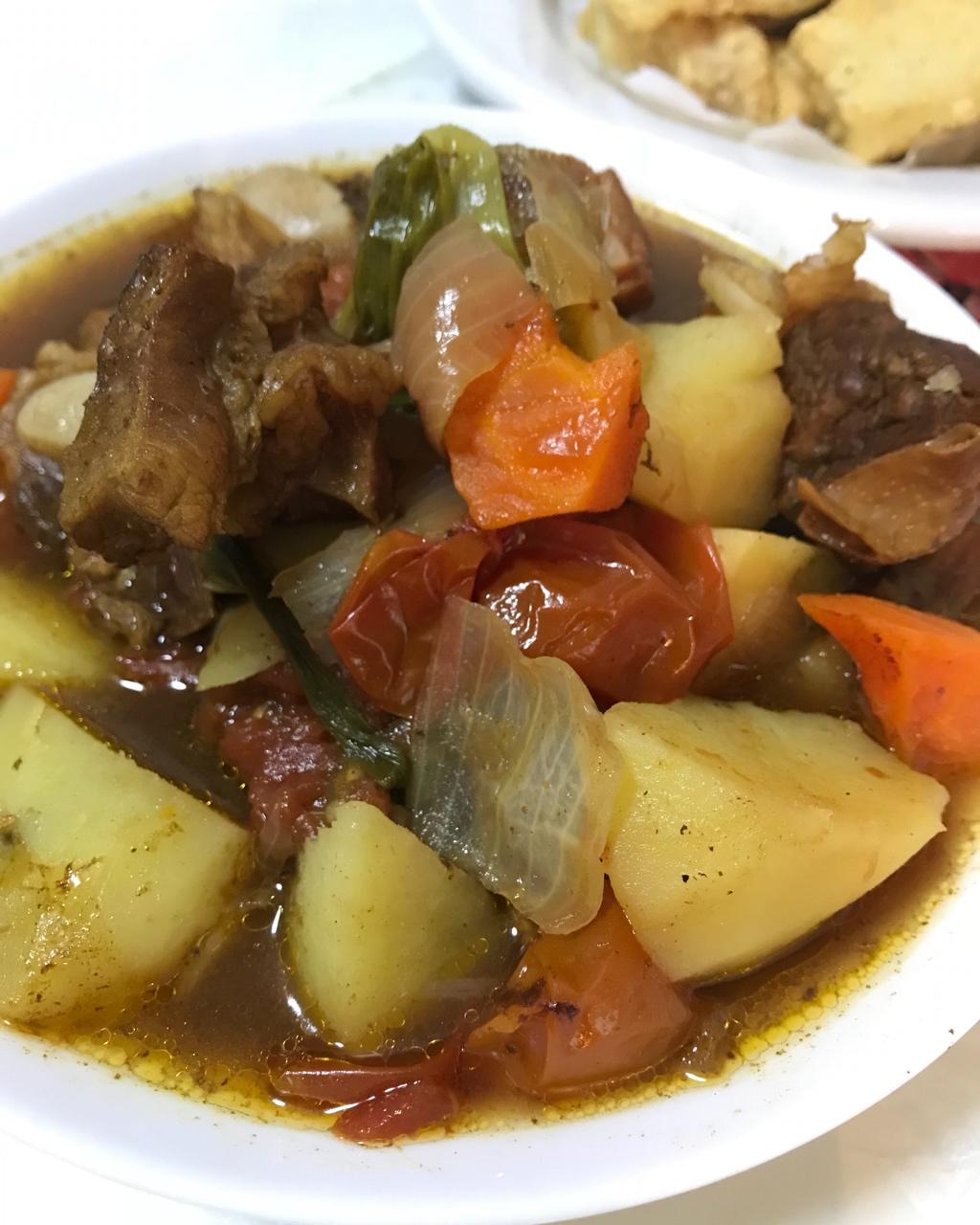 土豆炖牛肉
