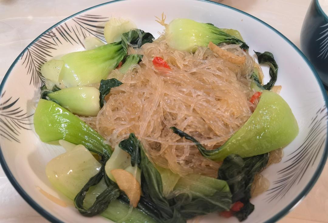 超级下饭❤️粉条炒小白菜
