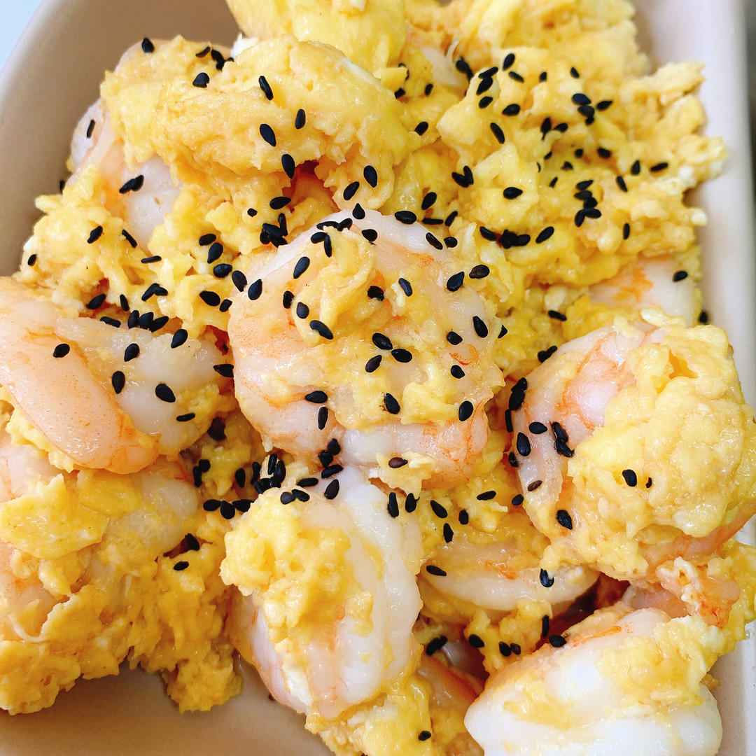 【虾仁滑蛋】超嫩滑，复刻茶餐厅经典