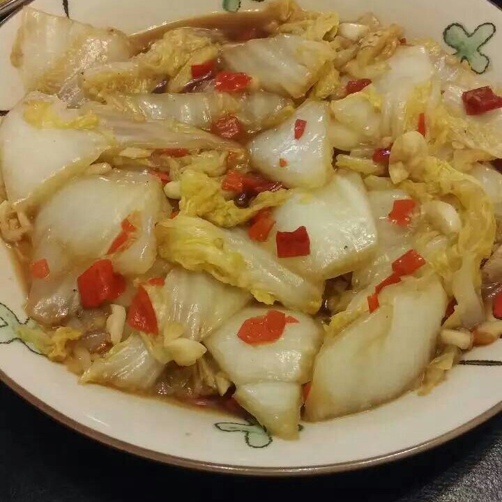 冬季家常菜：白菜炖豆腐