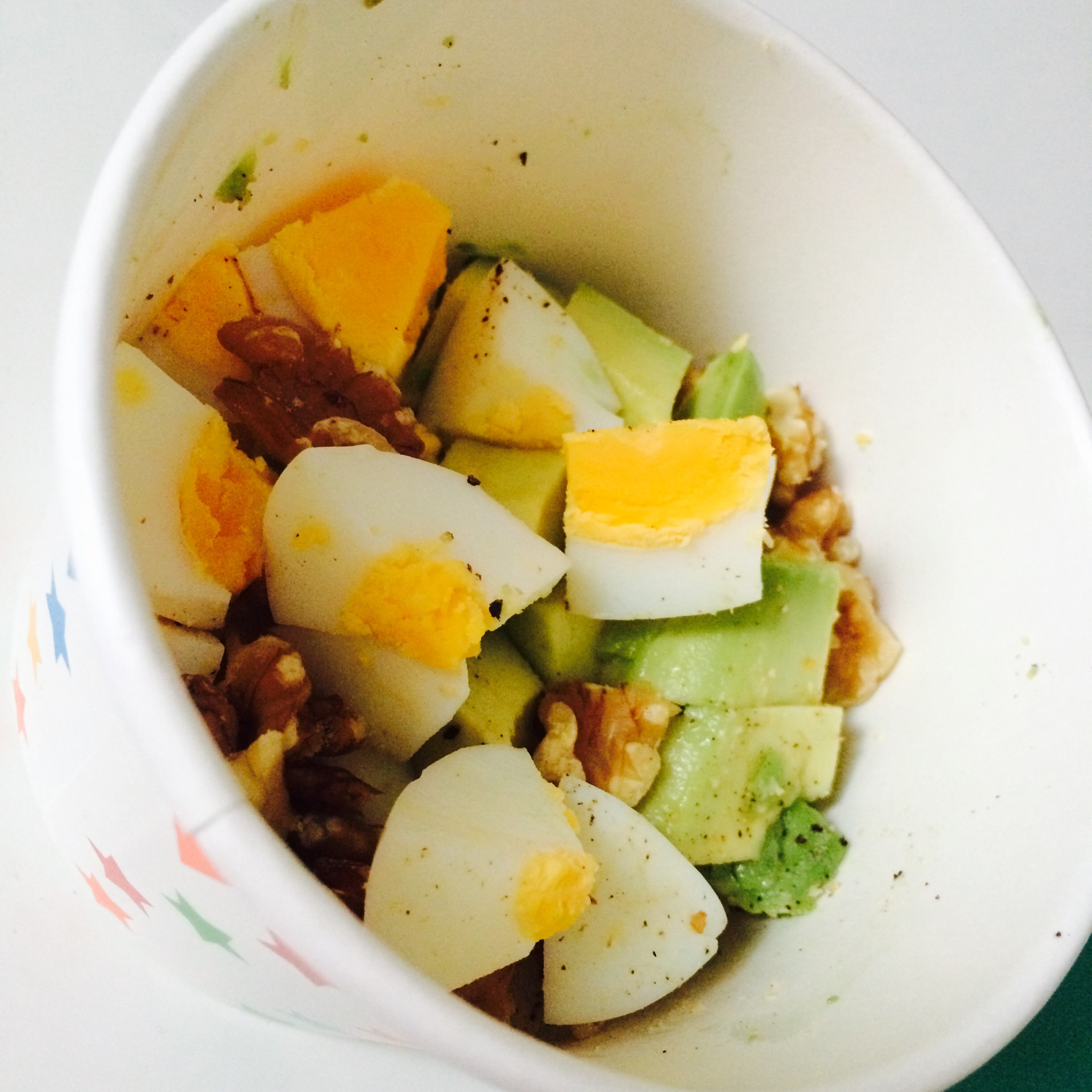 早餐之牛油果鸡蛋沙拉