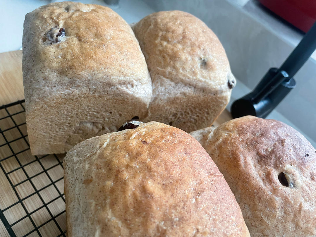 黑全麦波兰种吐司，这么柔软简直怀疑你是个假全麦！