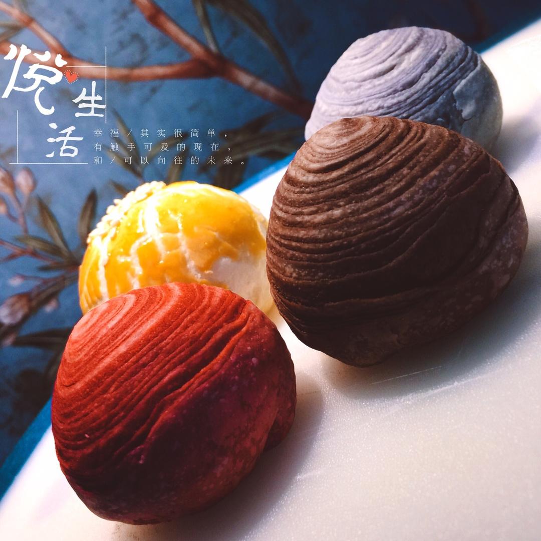 螺旋酥.蛋黄酥.-个人的技巧