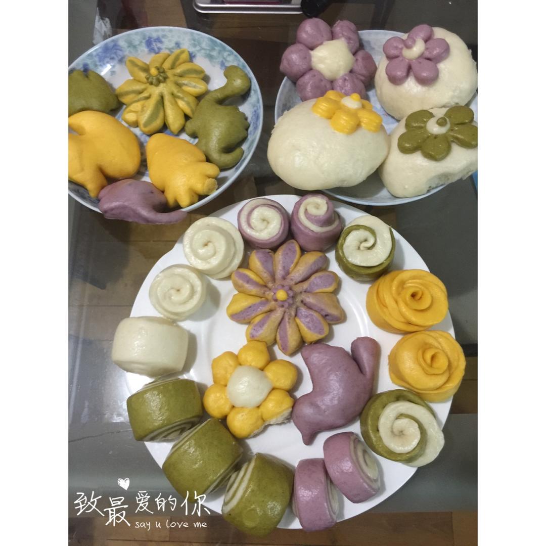 紫罗兰馒头