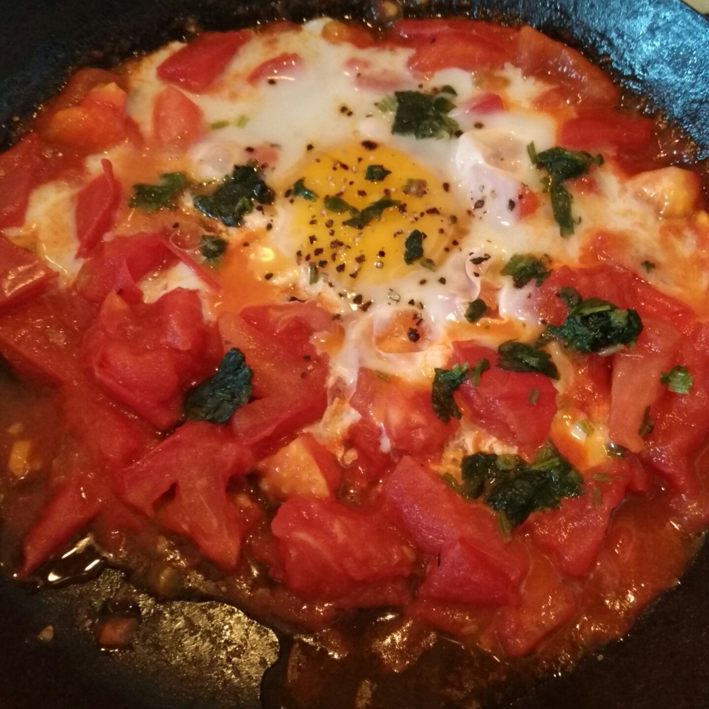 番茄炖蛋 Egg in Tomato Sauce