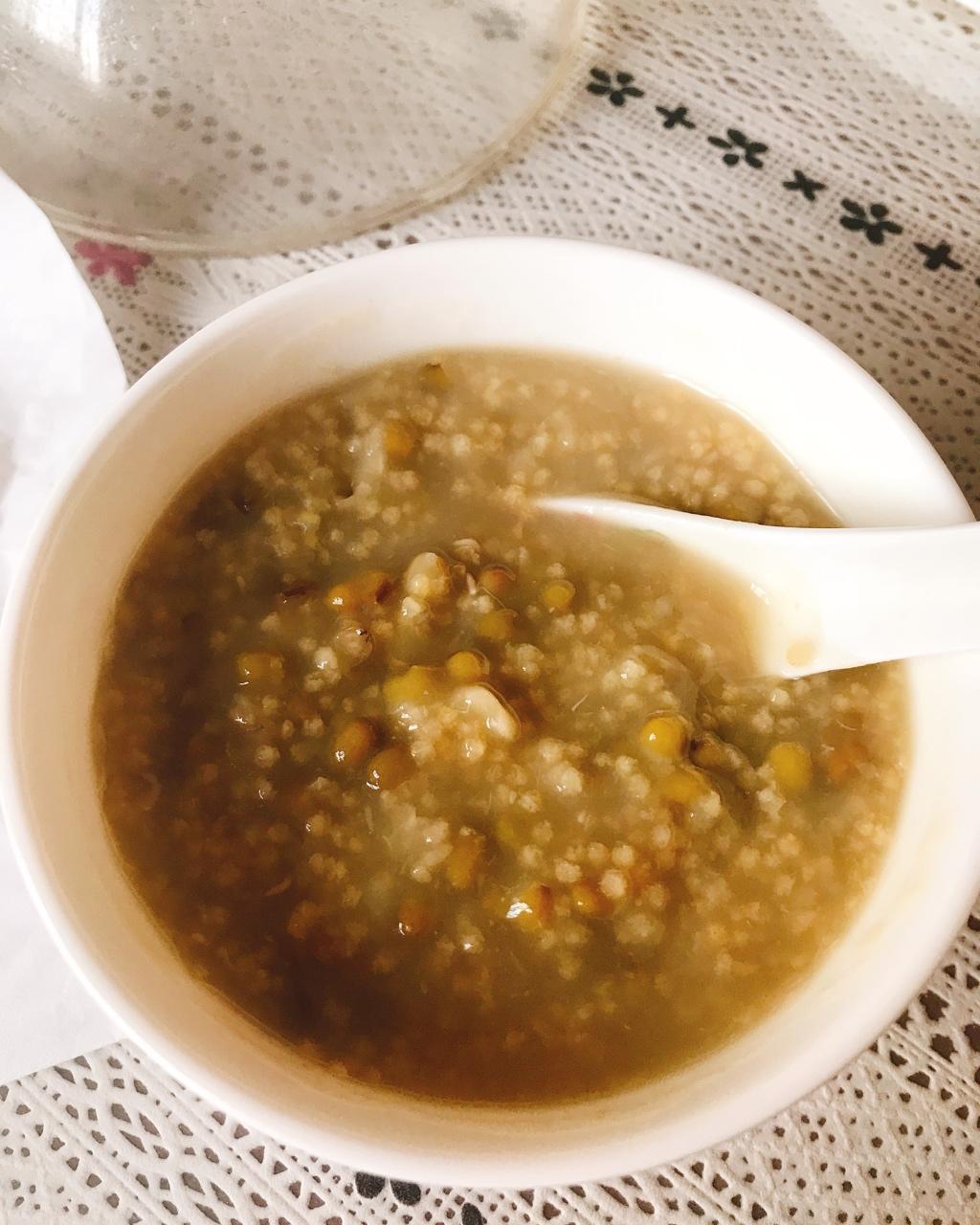 小米绿豆粥