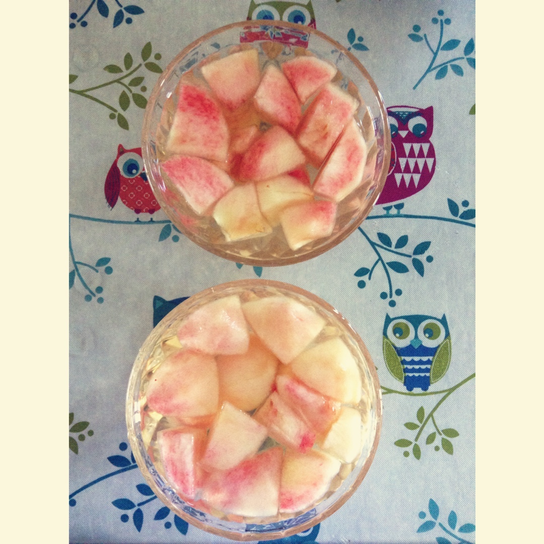 水蜜桃果冻