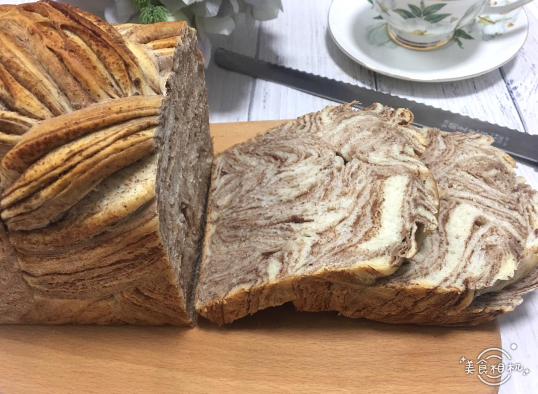 豆沙大理石吐司