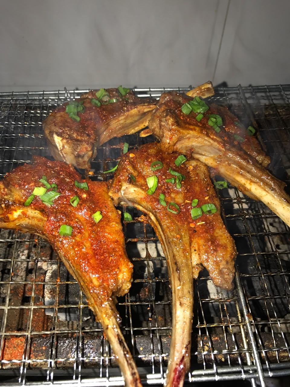 孜然烤羊排