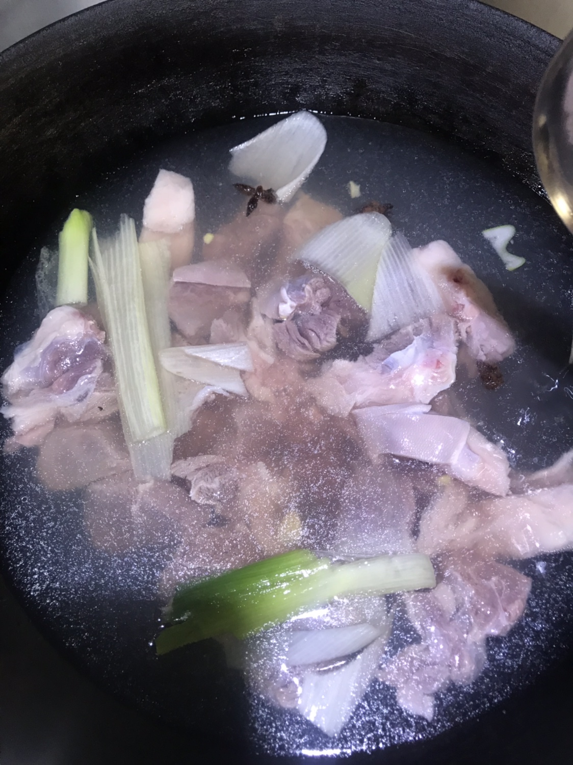 支竹羊肉煲的做法 步骤3